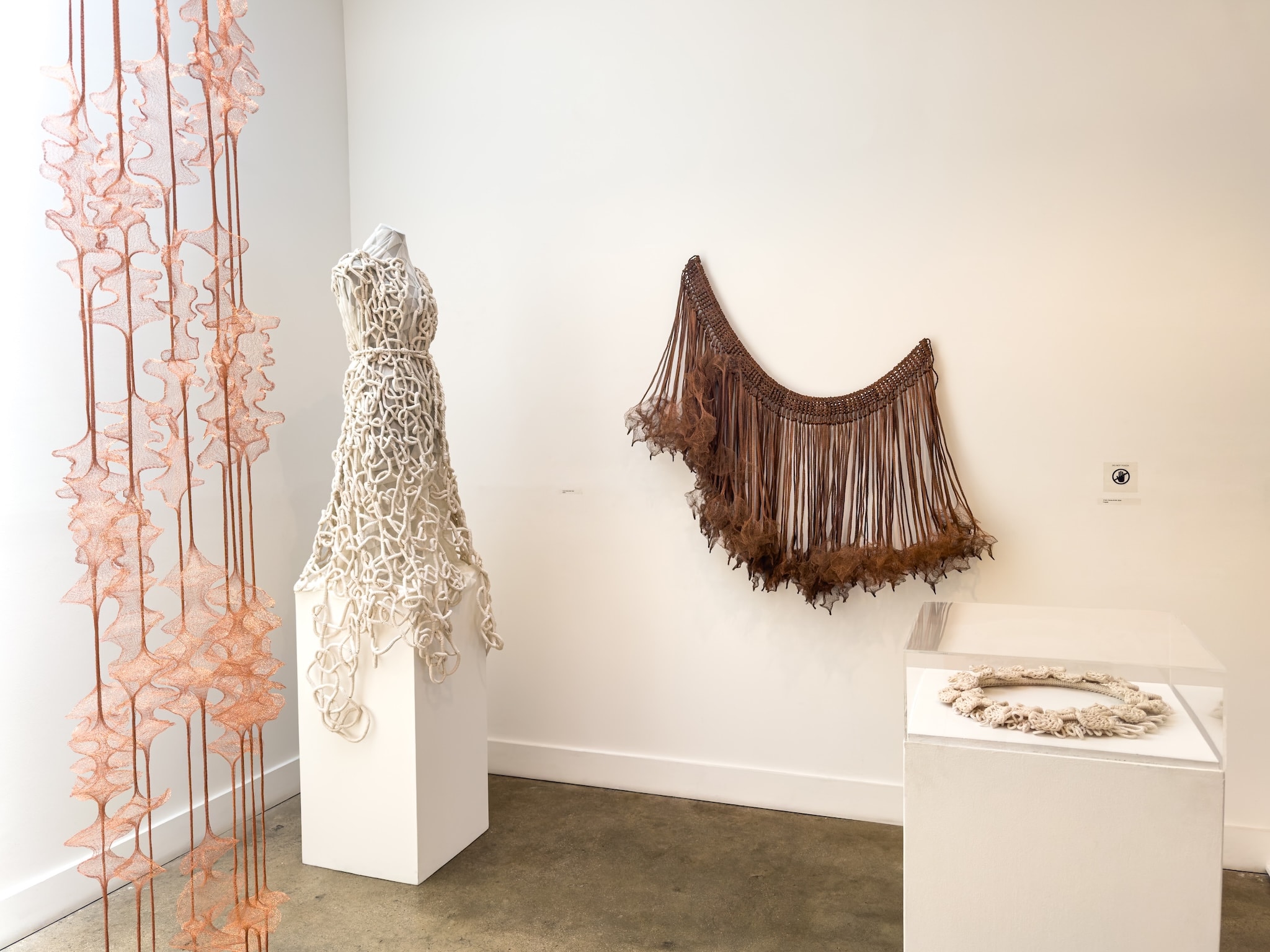 Craft in America Center, Marques Hanalei Marzan, Entwine, installation view, 2026