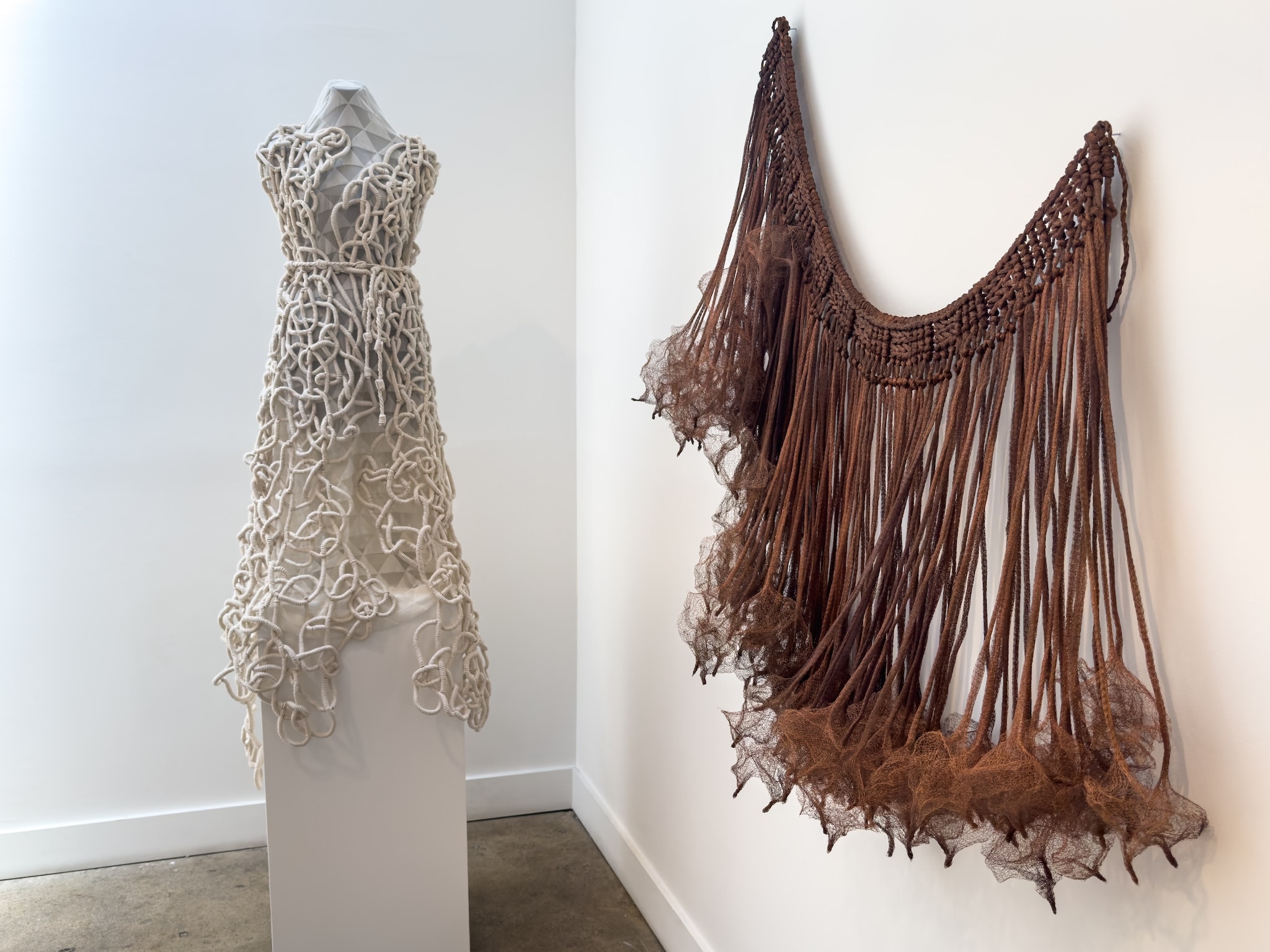 Craft in America Center, Marques Hanalei Marzan, Entwine, installation view, 2026