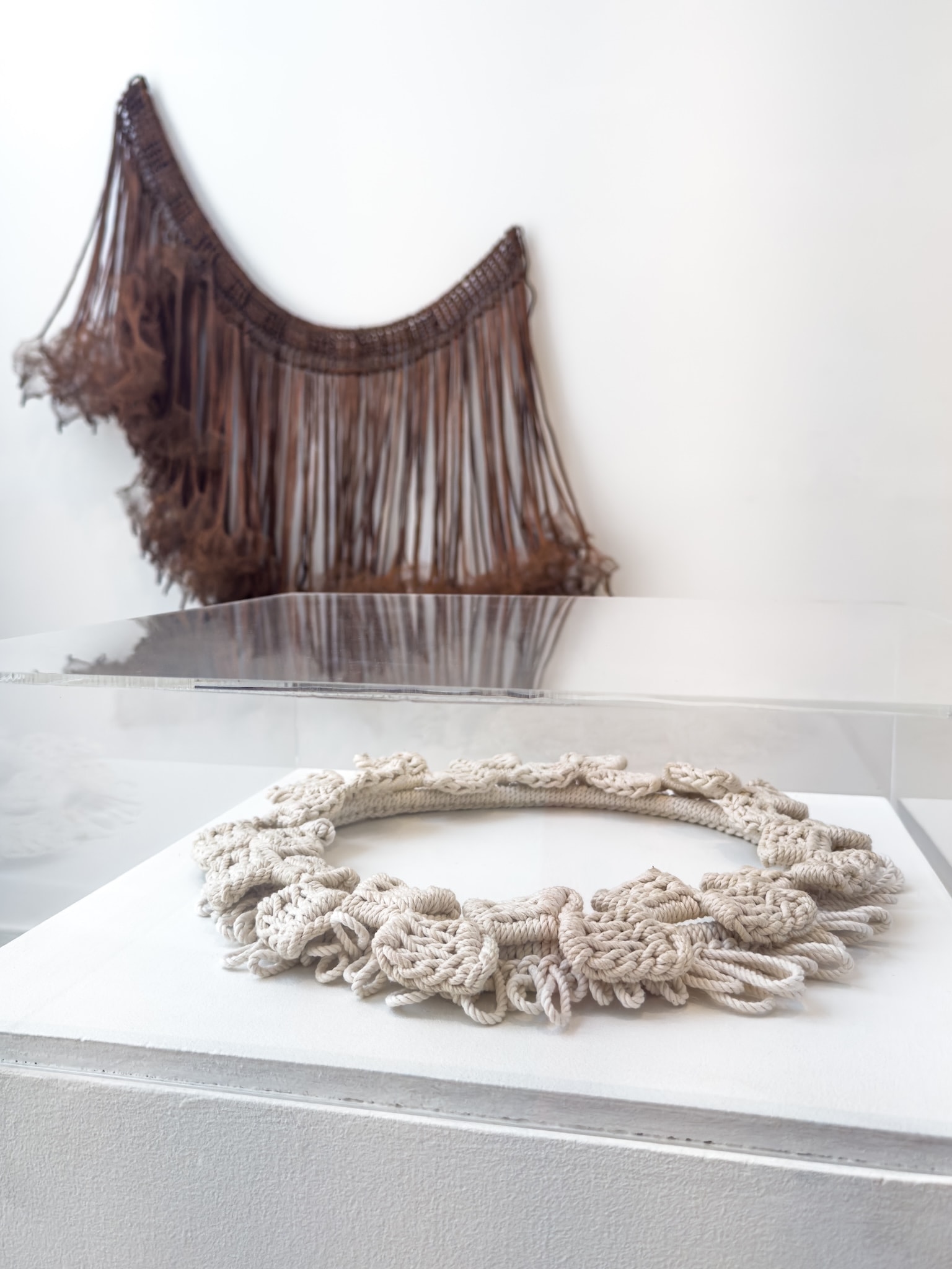 Craft in America Center, Marques Hanalei Marzan, Entwine, installation view, 2026