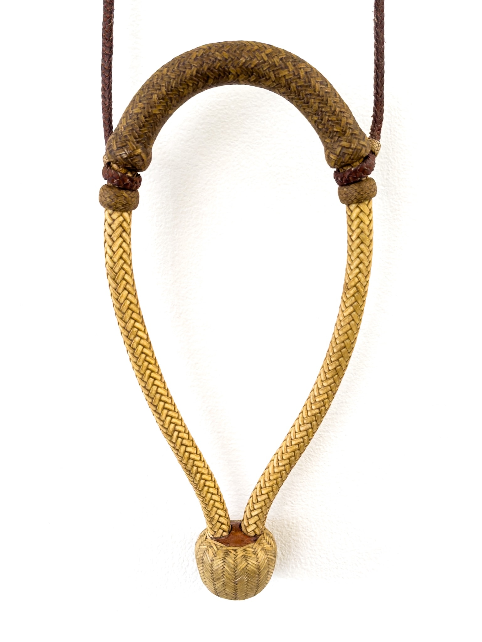 Craft in America Center, Pablo Lozano, Cowboy Craft, Hackamore, detail, 2025