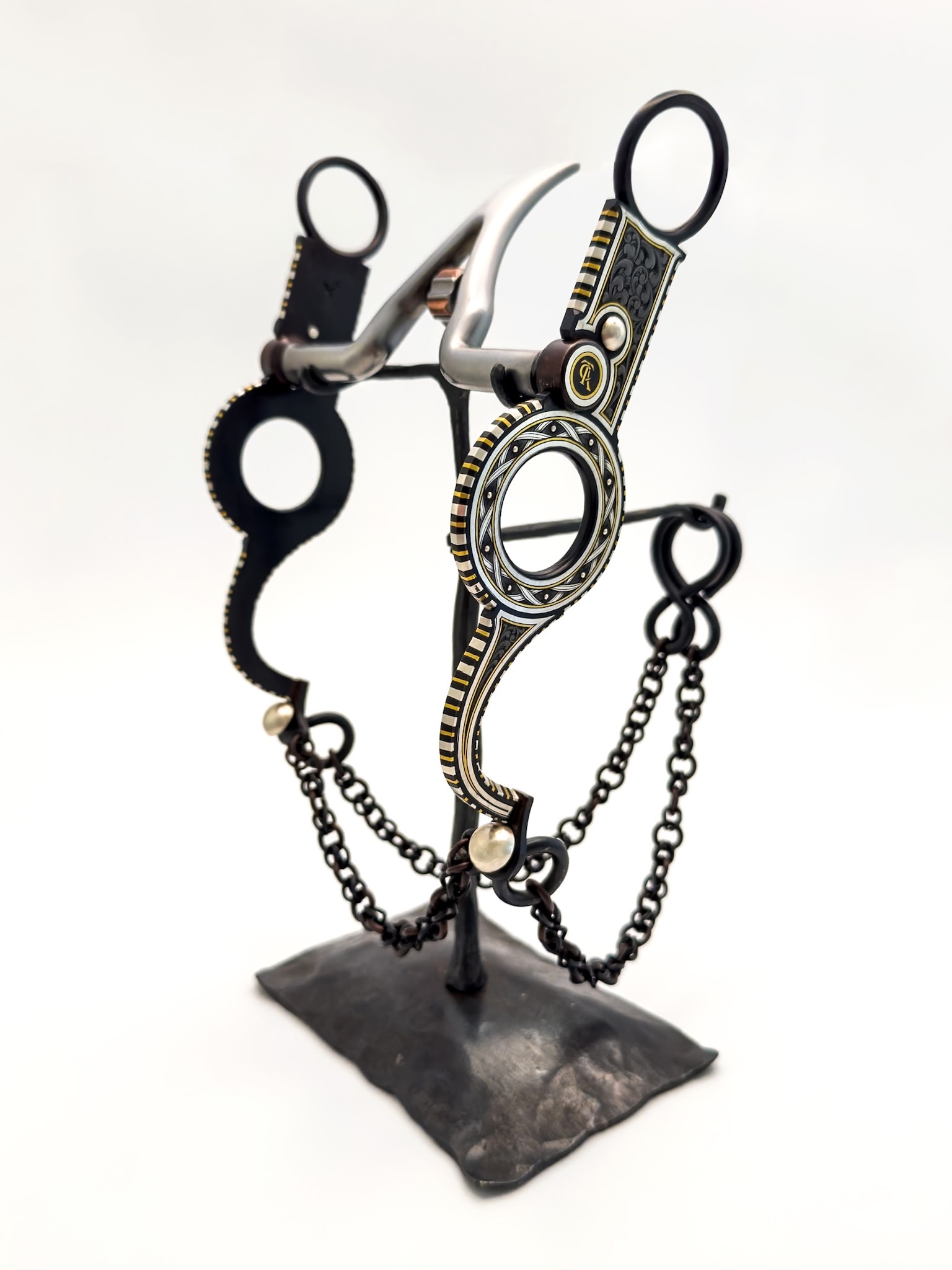 Craft in America Center, Wilson Capron, Cowboy Craft, Circle Santa Barbara Bit, 2005