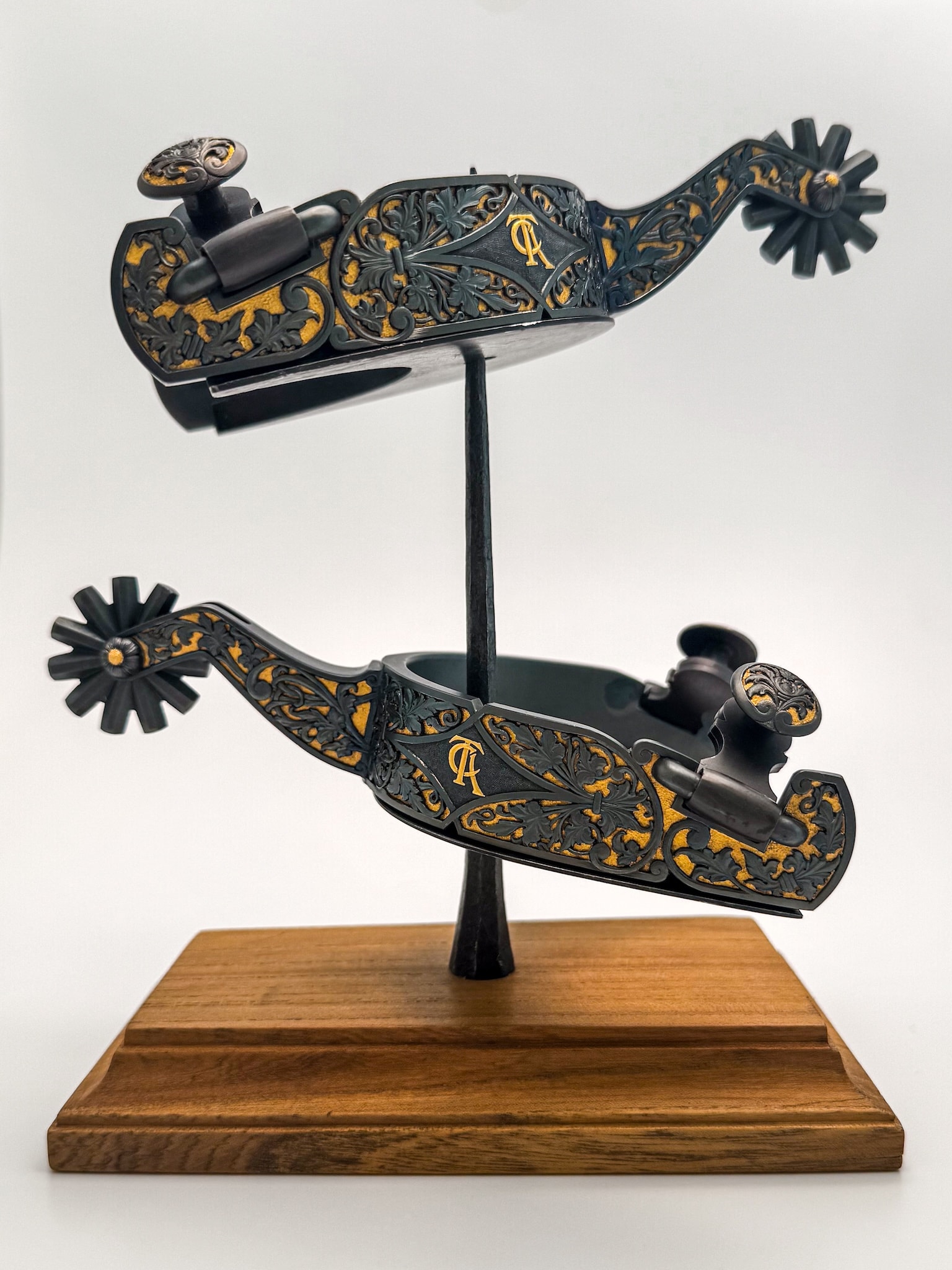 Craft in America Center, Wilson Capron, Cowboy Craft, Heart of Gold Spurs, 2018