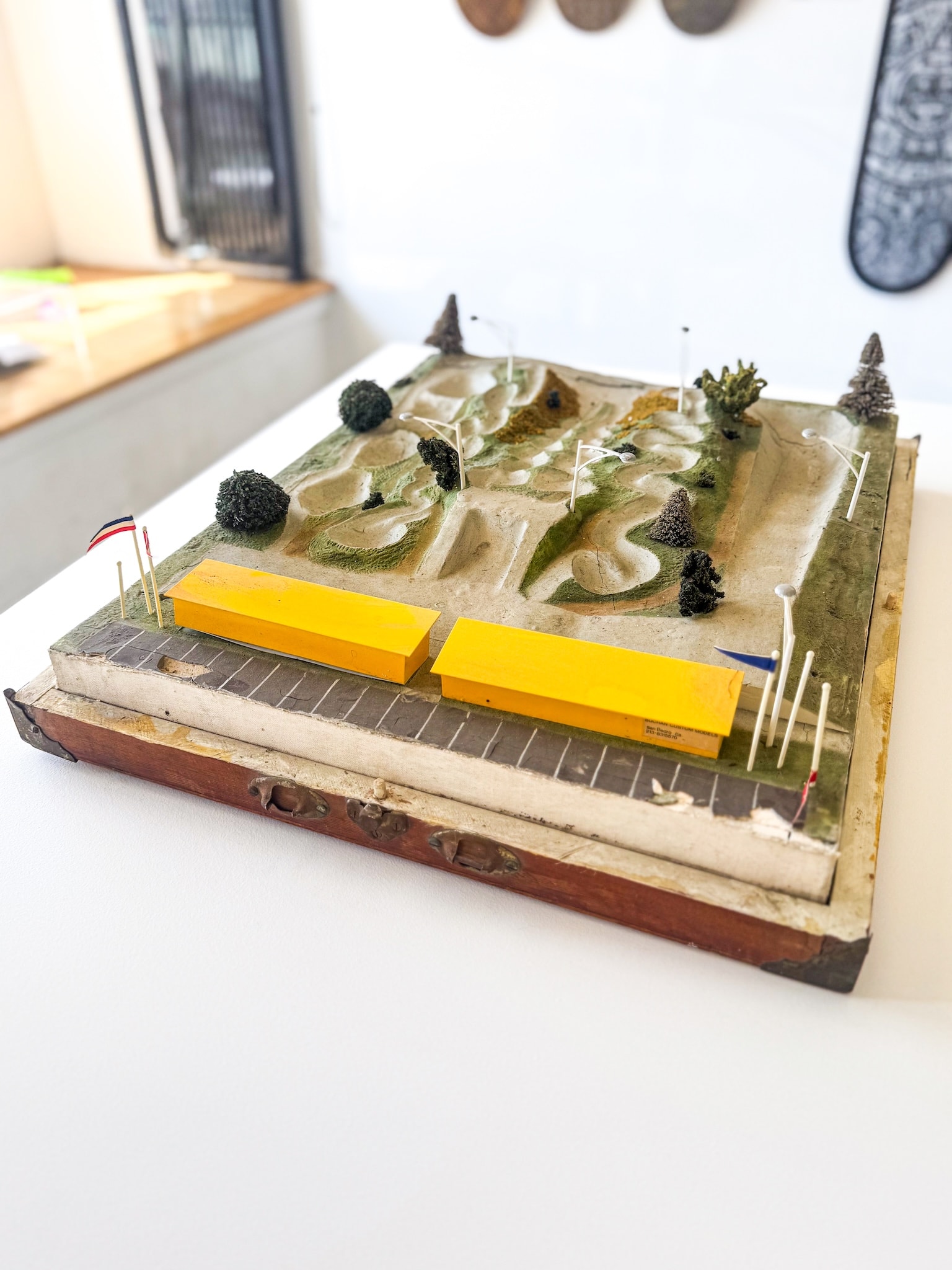 Craft in America Center, Bill Hathaway, Buchanan Custom Models, Skatepark Model, 1970s, vehicles of expression
