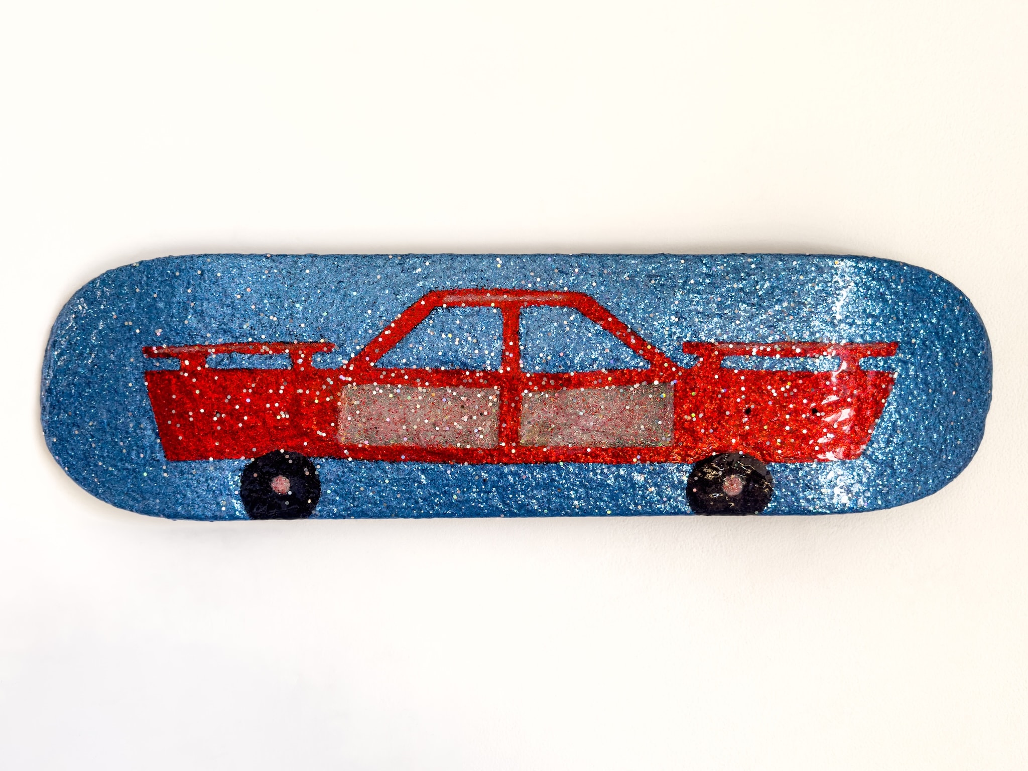 Craft in America Center, Bud Snow, Dart (image of the skateable Dodge Lancer sculpture by Bud Snow), Vehicles of Expression