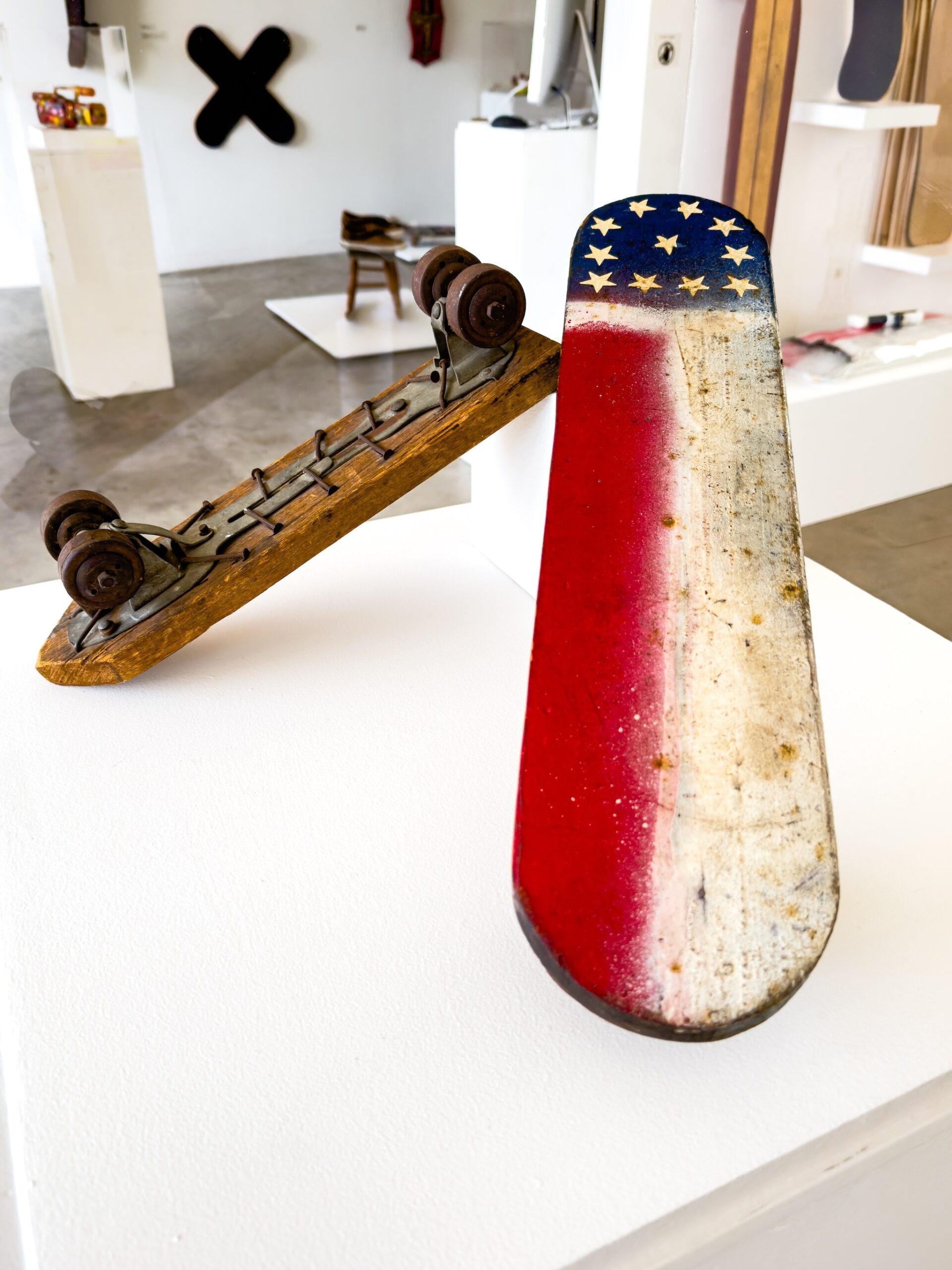 Craft in America Center, Fence and Flag Skateboards, 1960s, Vehicles of Expression