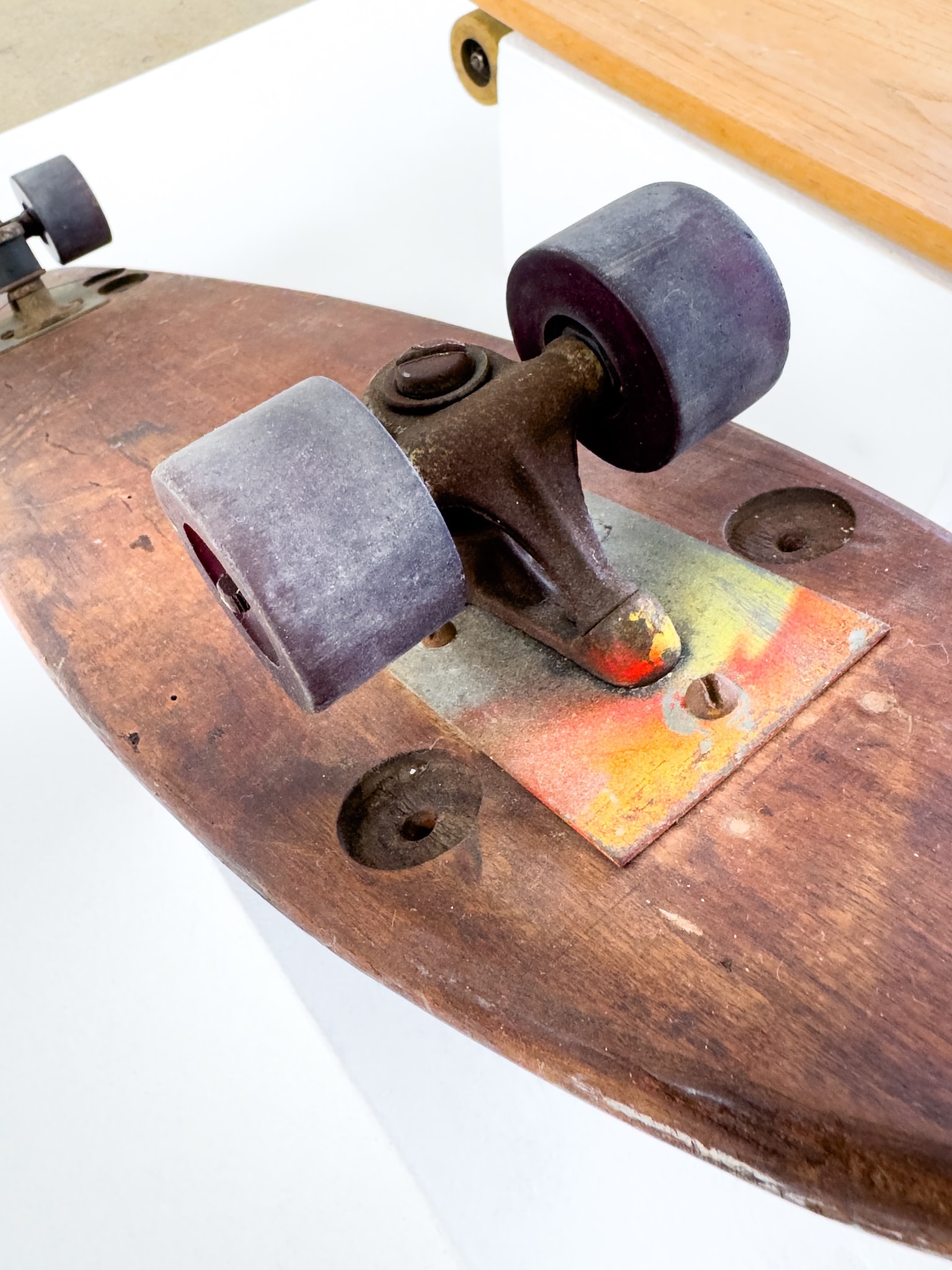 Craft in America Center, Homemade Skateboard, detail, vehicles of expression