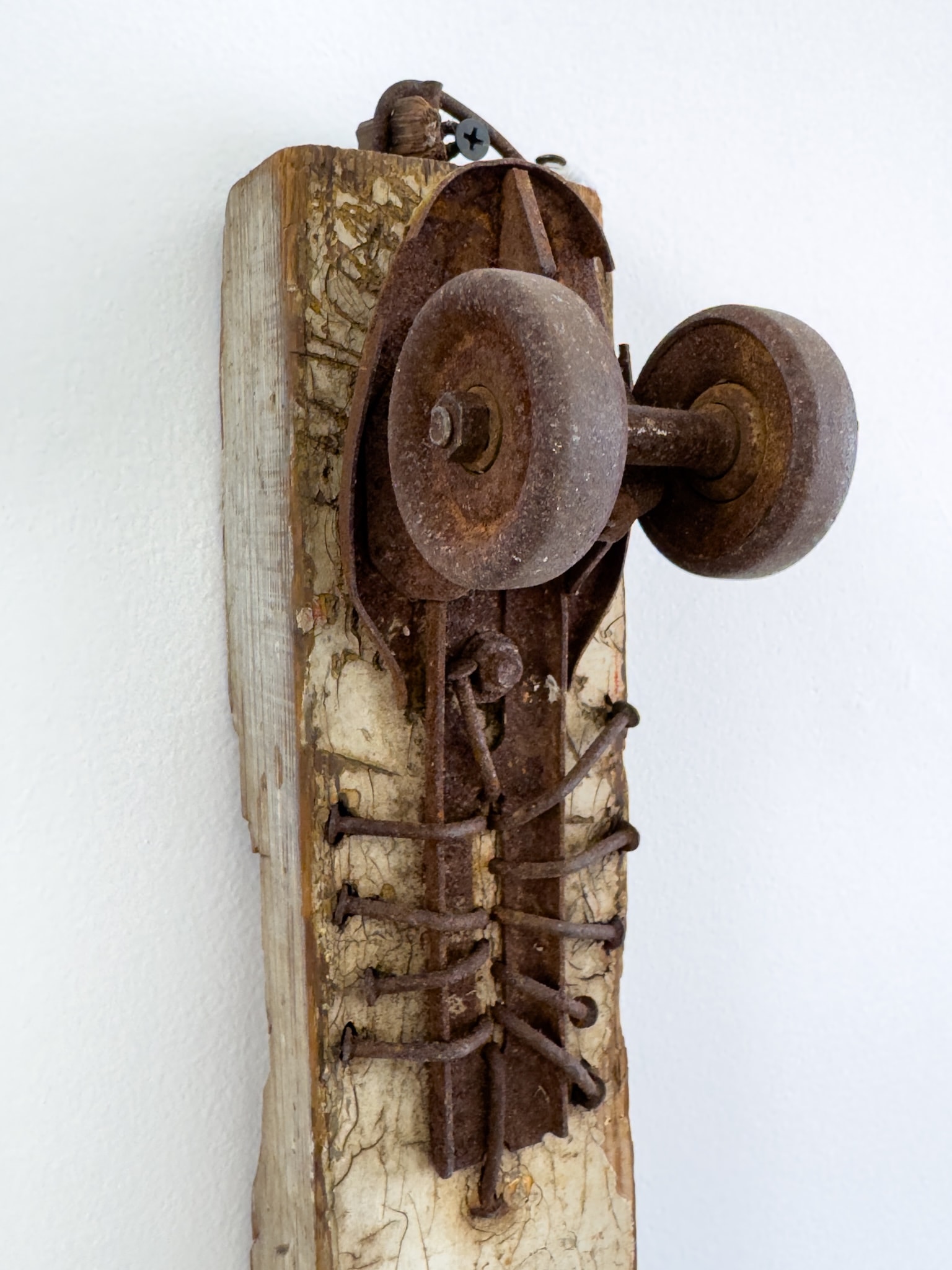 Craft in America Center, Homemade Skateboard, detail, vehicles of expression