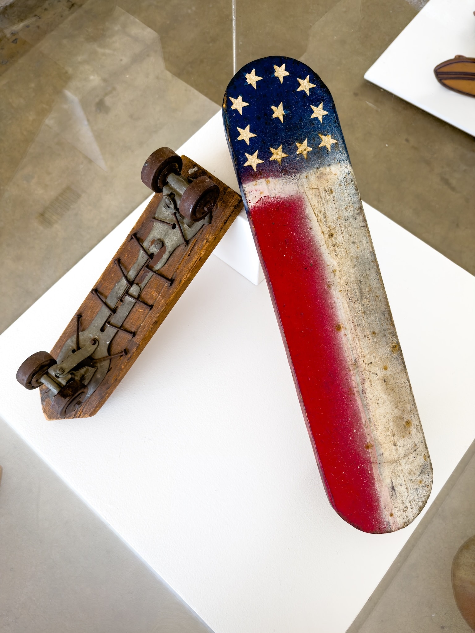 Craft in America Center, Fence and Flag Skateboards, 1960s, Vehicles of Expression