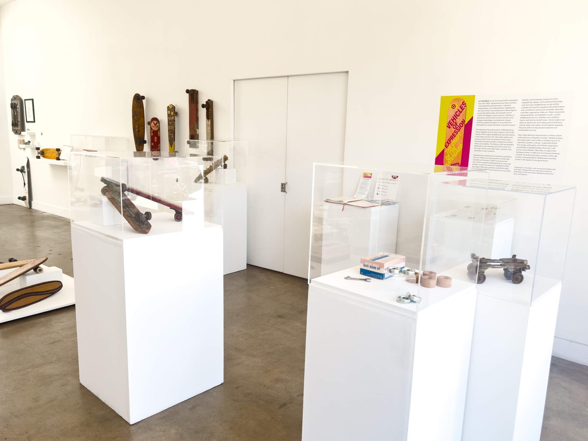 Craft in America Center, Installation view, Vehicles of Expression, 2026