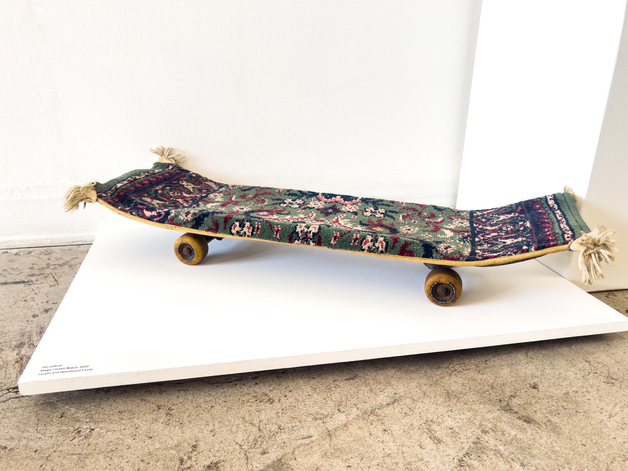 Craft in America Center, Joe Ledoux, Magic Carpet Board, 2020, Vehicles of Expression