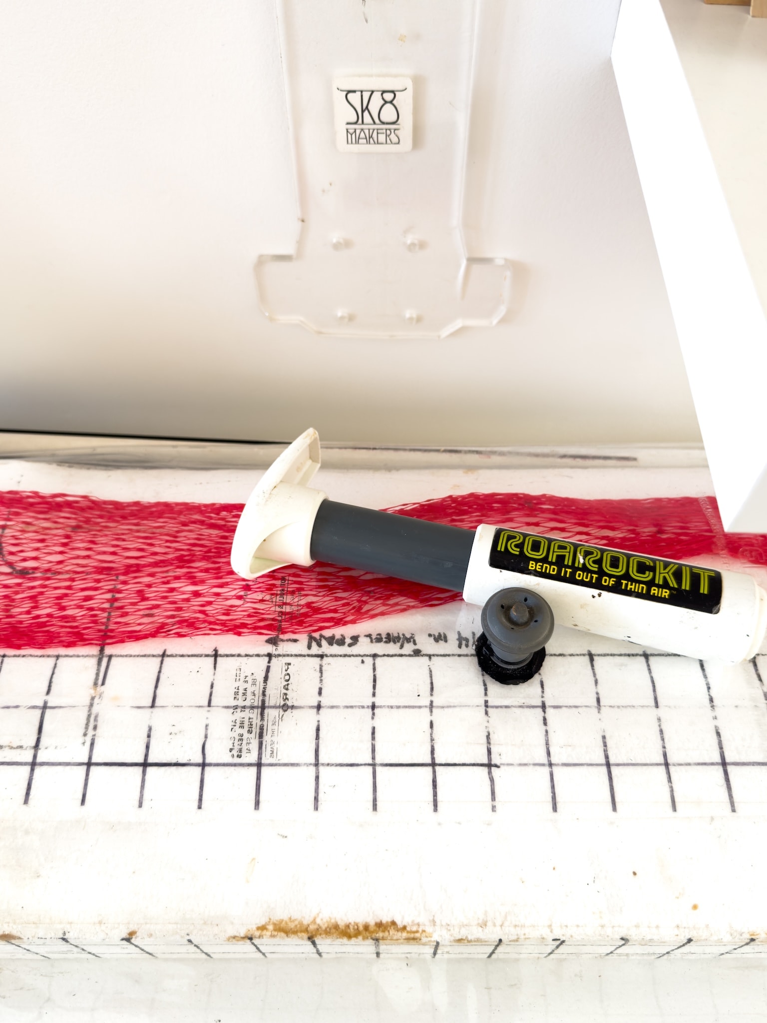 Craft in America Center, Matt Berger: SK8Makers, Handmade skateboard equipment and tools, kit from RoarRockit, 2019-2025, Vehicles of Expression