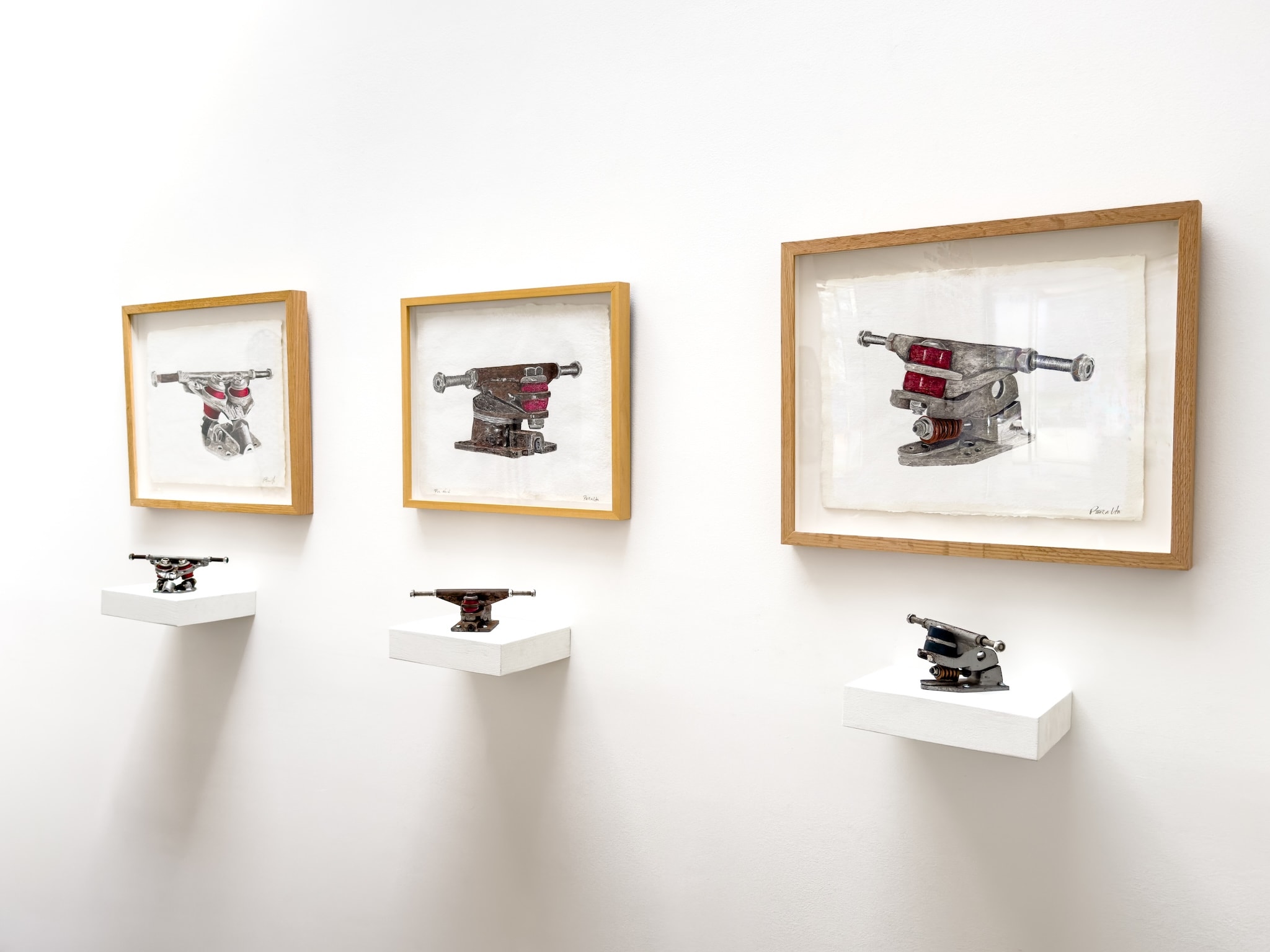 Craft in America Center, Stacy Peralta, Prototype paintings with actualized prototypes, Vehicles of Expression