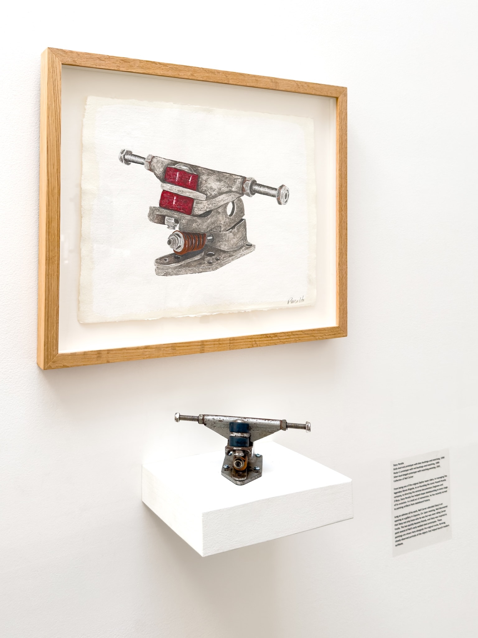 Craft in America Center, Stacy Peralta, Prototype painting with actualized prototype, Vehicles of Expression