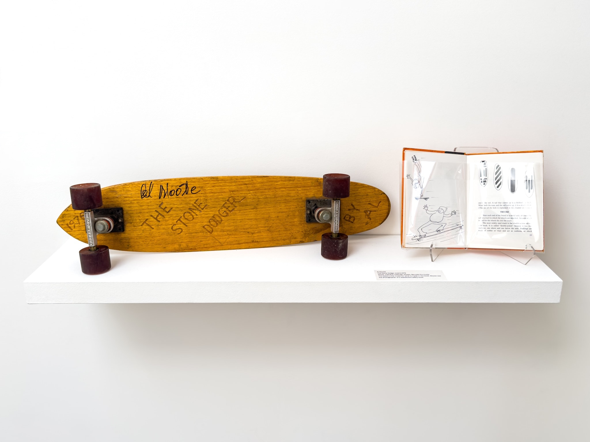 Craft in America Center, Al Moote, The Stone Dodger board, 1976, Vehicles of Expression