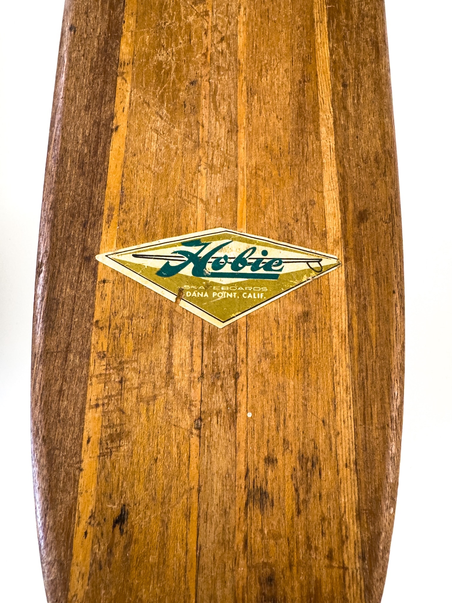 Craft in America Center, Vintage Hobie Skateboard, detail, vehicles of expression